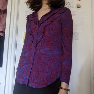 & other stories zebra shirt